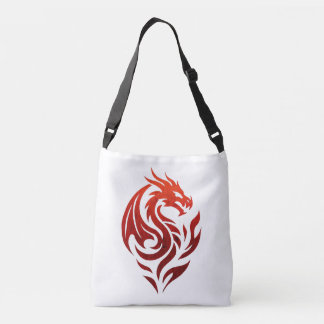 Bolsa Ajustável Logotipo do Dragão do Pacto do Dragão Flameborn