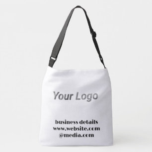 Bolsa Ajustável Logotipo personalizado simples e elegante aqui era