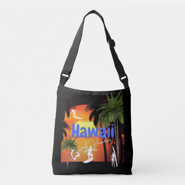 Bolsa Ajustável Loja de Surf da Praia do Havaí (Frente)