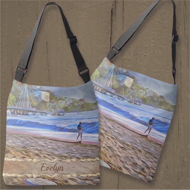 Bolsa Ajustável Los Muertos Beach 786 (Criador carregado)
