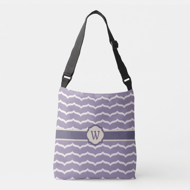 Bolsa Ajustável Lotus Zigzag All-Over-Impressão Bag (Frente)