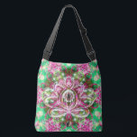 Bolsa Ajustável Luminous Zen Lotus<br><div class="desc">In a stellar kaleidoscope the spirit of the Zen Lotus centers its energy. Center your energy and become as one with this cosmic tote of the new age. Pack your bag with your mat and block and blanket and head for the ashram to do your practice. Perfect for all your...</div>