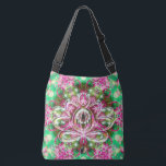 Bolsa Ajustável Luminous Zen Lotus<br><div class="desc">In a stellar kaleidoscope the spirit of the Zen Lotus centers its energy. Center your energy and become as one with this cosmic tote of the new age. Pack your bag with your mat and block and blanket and head for the ashram to do your practice. Perfect for all your...</div>
