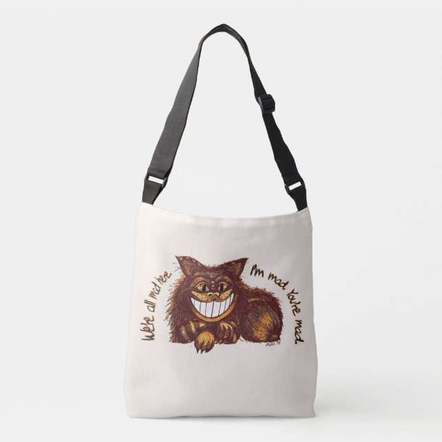 Bolsa Ajustável Mad Cat Rap por Aleta (Frente)
