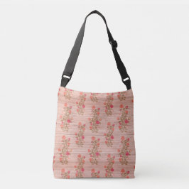 Bolsa Ajustável Madeira Floral Moderna Popular Elegante