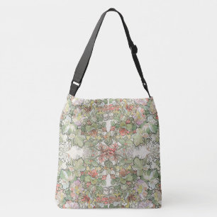 Bolsa Ajustável Madressilva do Hollyhock de Nouveau da arte de