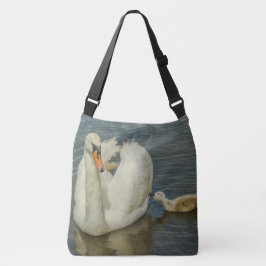 Bolsa Ajustável Mãe Swan E Bebê