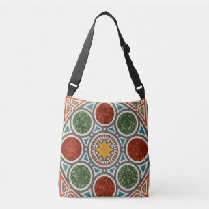 Bolsa Ajustável Magic Carpet Vintage Padrão Geométrico Árabe