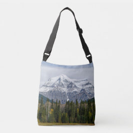 Bolsa Ajustável Majestoso Monte Robson Acima da Floresta e Prado