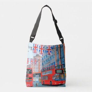 Bolsa Ajustável Mala Crossbody de Londres Oxford Street
