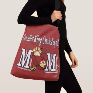 Bolsa Ajustável Mamã descuidado do cão do Spaniel de rei Charles