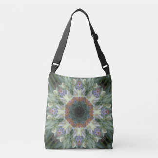 Bolsa Ajustável Mandala Crossbody/bolsa do jardim secreto