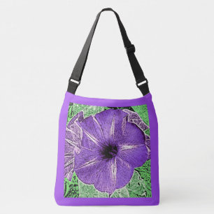 Bolsa Ajustável Manhã - Impressão de Bloco de Glória - violeta