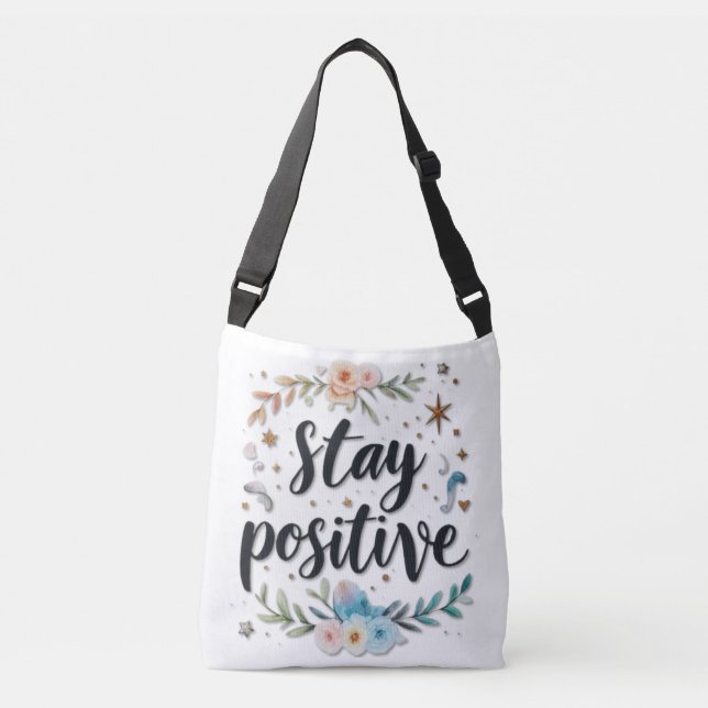 Bolsa Ajustável Mantenha-se positivo (Frente)