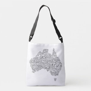 Bolsa Ajustável Mapa das gírias australianas