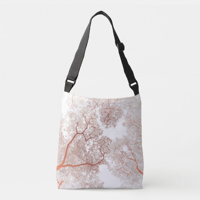 Bolsa Ajustável Mapa de Árvores 2 (Frente)