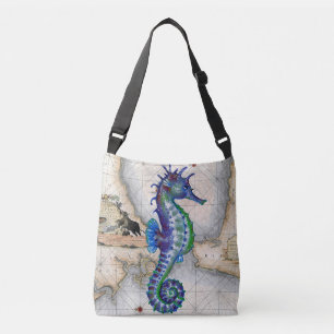 Bolsa Ajustável Mapa Gibraltar do cavalo marinho