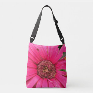 Bolsa Ajustável Margarida Rosa Desbotada