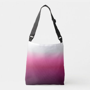 Bolsa Ajustável maroon ombre moderna abstrato magenta burgundy chi