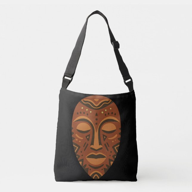 Bolsa Ajustável Máscara africana (Frente)