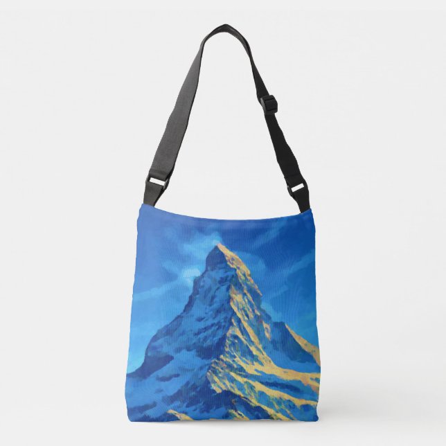 Bolsa Ajustável Matterhorn Alps Mountain (Frente)