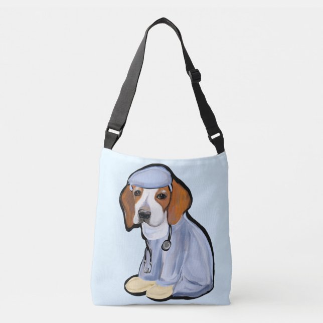 BOLSA AJUSTÁVEL MÉDICO BEAGLE (Frente)