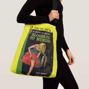 Bolsa Ajustável médio-1950s Linha de sangue para cobrir de pasta d