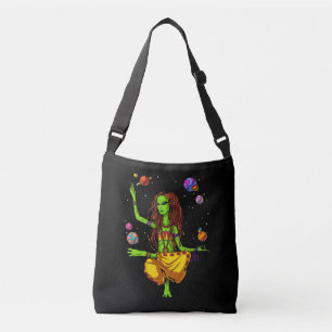 Bolsa Ajustável Meditação de Alienígena Espacial de Hippie Girl Ze
