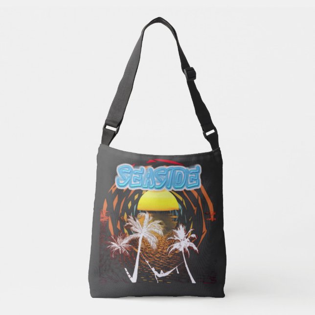 Bolsa Ajustável Melhores destinos de praia (Frente)