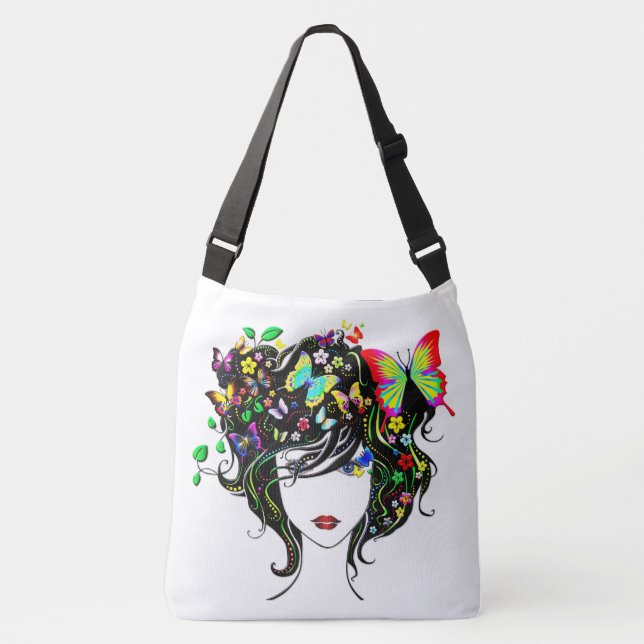 Bolsa Ajustável Menina Borboleta 1 (Frente)