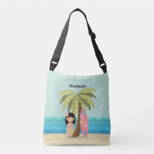 Bolsa Ajustável Menina havaiana do surfista