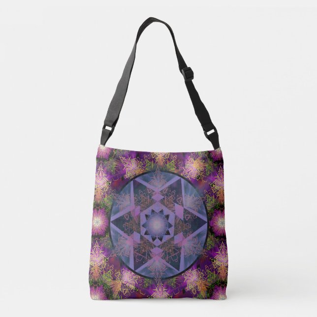Bolsa Ajustável Merkabah Mandala (Verso)