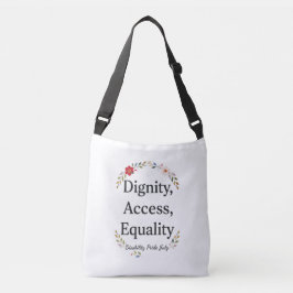 Bolsa Ajustável Mês do Orgulho da Deficiência Julho