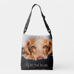 Bolsa Ajustável Meu melhor amigo tem um cachorro de patas, Puppy M