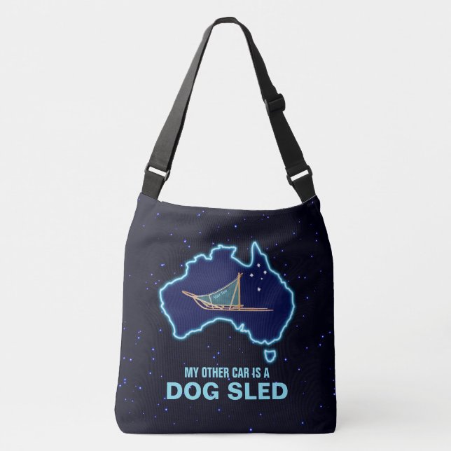 Bolsa Ajustável Meu Outro Carro É Um Sled De Cachorro - Austrália (Frente)