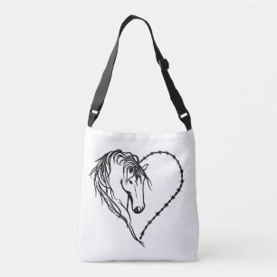 Bolsa Ajustável Mim cavalos do coração