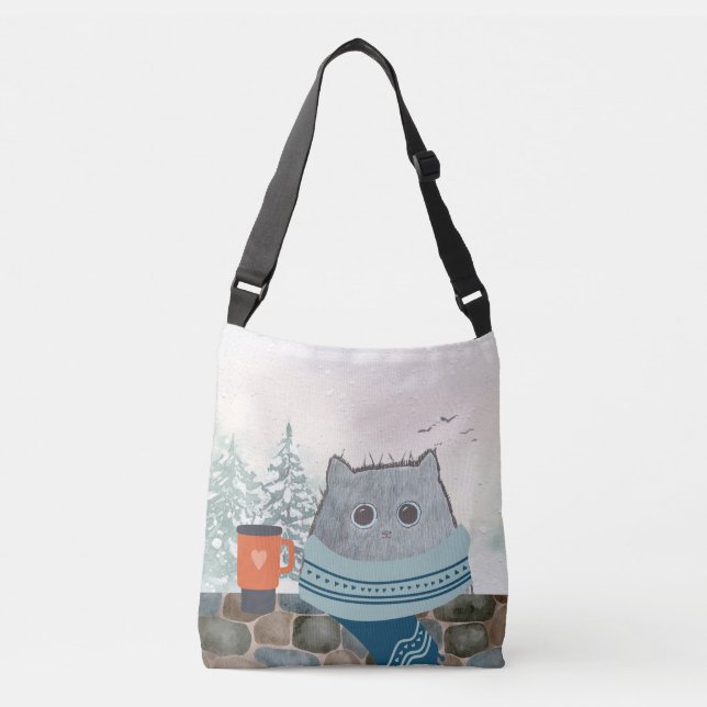 Bolsa Ajustável Minha Cabeça no Céu (Frente)