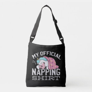 Bolsa Ajustável Minha camisa de dormir - Preguiçoso Unicórnio dorm