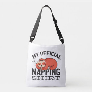 Bolsa Ajustável Minha camisa oficial de dormir - Preguiçoso Sloth