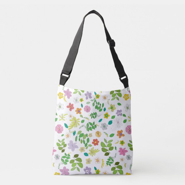 Bolsa Ajustável Minha Design de Flor 6 (Frente)