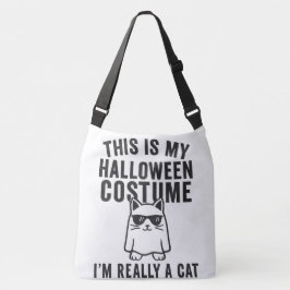 Bolsa Ajustável Minha fantasia de Halloween: Realmente um gato