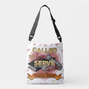 Bolsa Ajustável Missionário Personalizado Chamado para Amar Ensin