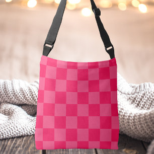 Bolsa Ajustável Moda Rosa Brilhante Trendy