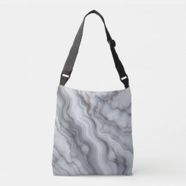 Bolsa Ajustável Modern Bold Marble Edgy, Artista Inspirado em Pedr