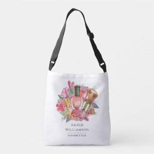 Bolsa Ajustável Moderna Cor de Água Rosa Maquieira Artista Girly C