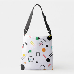 Bolsa Ajustável Moderno, brincalhão, legal, na moda, Memphis