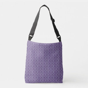 Bolsa Ajustável Mola têxtil de enfeite em roxo