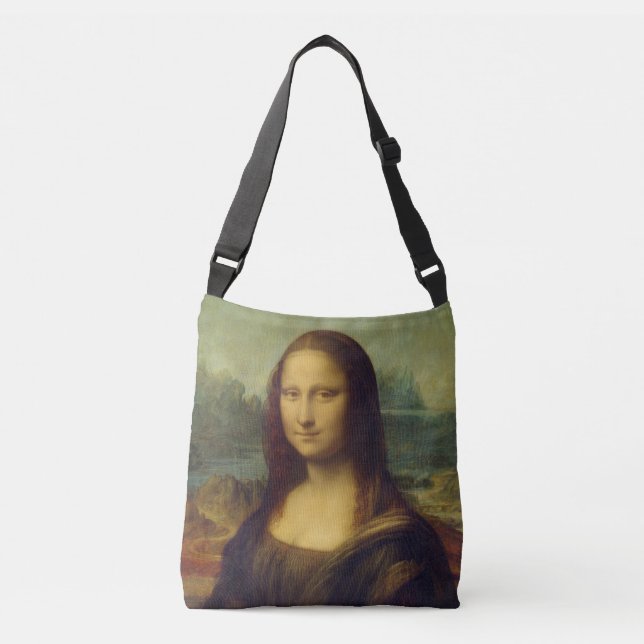Bolsa Ajustável Mona Lisa Por Leonardo Da Vinci (Frente)