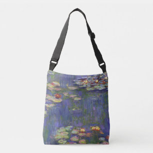 Bolsa Ajustável Monet Water Lily - Pintura de plataforma