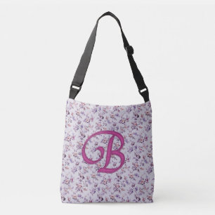 Bolsa Ajustável Monograma B de luxo floral